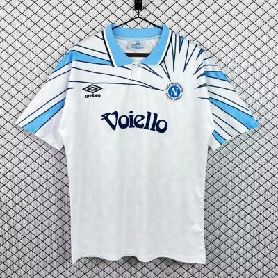 91/94 Napoli Away Retro Soccer Jersey