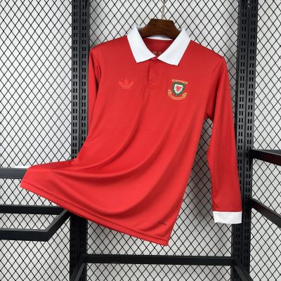 2026 Wales 150 Years Anniversary Long Sleeve Soccer Jersey