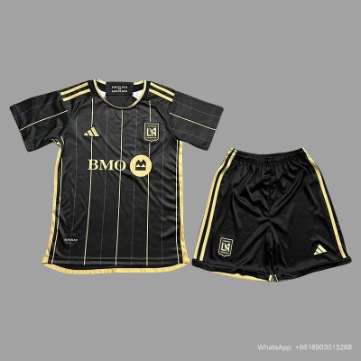24/25 LAFC Home Kids soccer jersey size 16-28