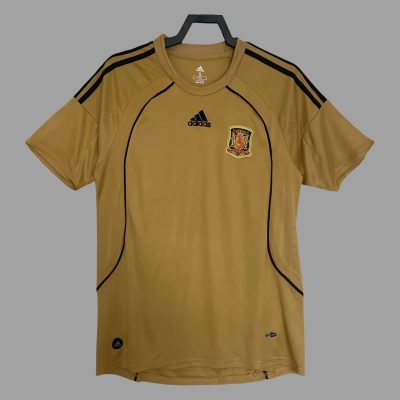 2008 Spain Away Retro Soccer Jersey