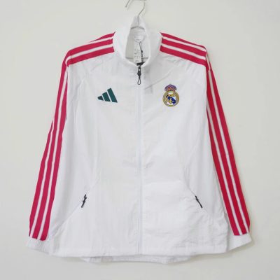 26/27 Real Madrid Home White Windbreaker
