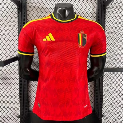 2026 Belgium Home Player Version Soccer Jersey