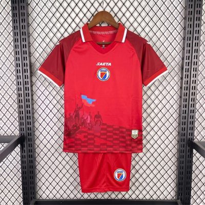 2026 Haiti Third Kids Soccer Jersey Size 16-28