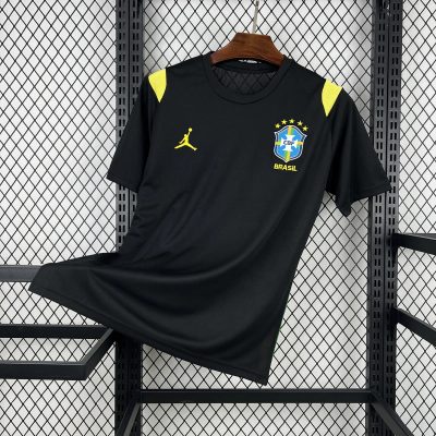 2026 Brazil Academy Pro Black Soccer Jersey