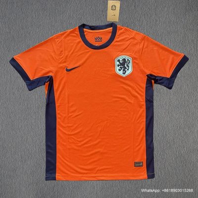 2024 Netherlands Home soccer jersey