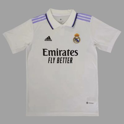 22/23 Real Madrid Home Retro Soccer Jersey