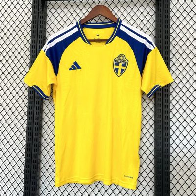 2026 Sweden Home Soccer Jersey
