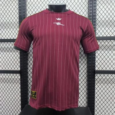 25/26 Arsenal Terrace Icons Wine Red Shirt
