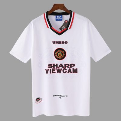 96/97 Manchester United Away Retro Soccer Jersey