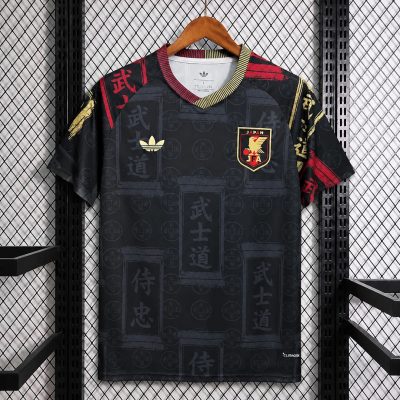 2026 Japan Concept Edition Bushido Samurai Black Soccer Jersey