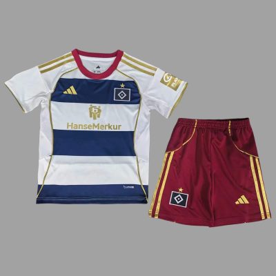 25/26 Hamburg 1887 Bundesliga Games Special Version Kids Soccer Jersey Size 16-28