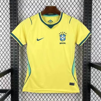 2026 Brazil Home Women Soccer Jersey