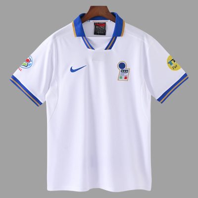 1996 Italy Away Retro Soccer Jersey