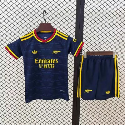 26/27 Arsenal Away Kids Soccer Jersey Size 16-28