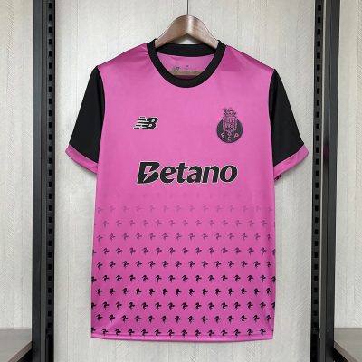 25/26 Porto Special Pink Black Soccer Jersey