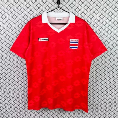 1992 Costa Rica Home Retro Soccer Jersey