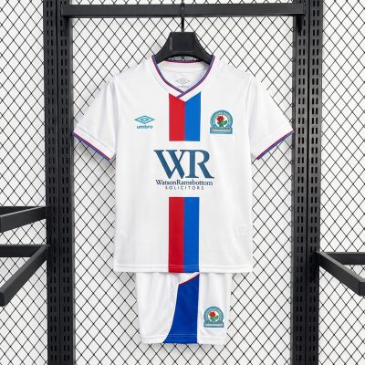 26/27 Blackburn Rovers Away Kids Soccer Jersey