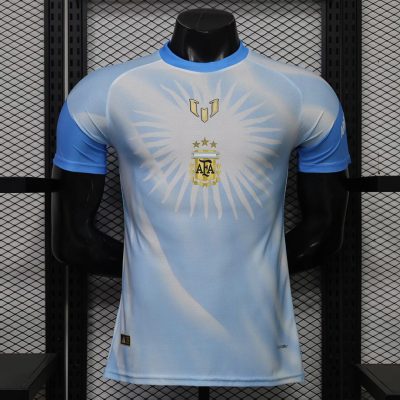 2026 Argentina MESSI Farewell Pre-Match Player Version Soccer Jersey
