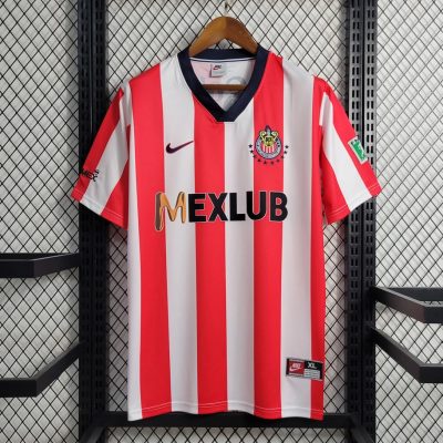 97/98 Chivas Home 2 Retro Soccer Jersey