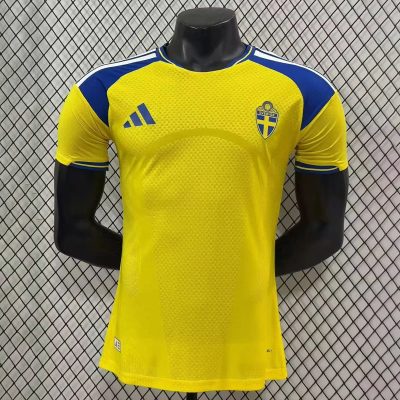 2026 Sweden Home Player Version Soccer Jersey