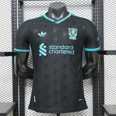 26/27 Liverpool Trefoil Player Version Black Retro Soccer Jersey