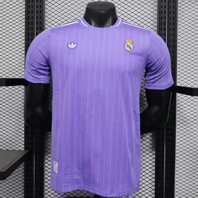 25/26 Real Madrid Terrace Icons Purple Shirt 2