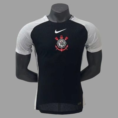 2025 Corinthians Away Player Version Soccer Jersey