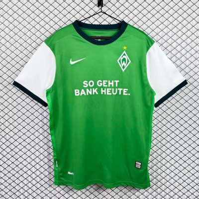 09/10 Werder Bremen Home Retro Soccer Jersey