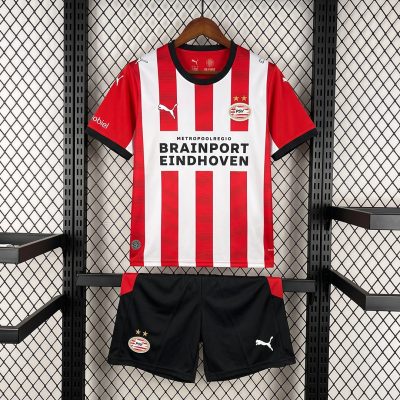 26/27 PSV Eindhoven Home Kids Soccer Jersey