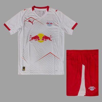 25/26 Leipzig Red Bulls Home Kids Soccer Jersey Size 16-28