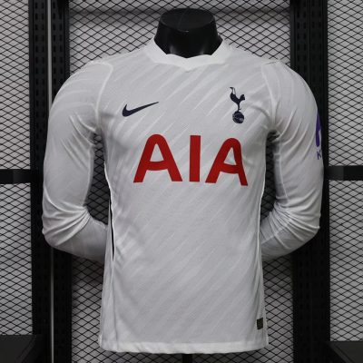 26/27 Tottenham Hotspur Home Long Sleeve Player Version Soccer Jersey