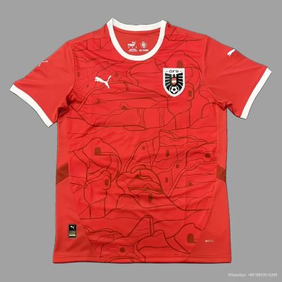 2024 Austria home soccer jersey Size S-4XL