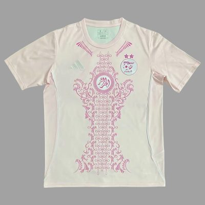 2024 Algeria White Pink Training Jersey