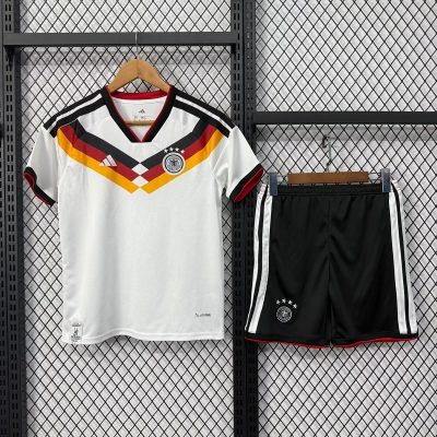 2026 Germany Home Kids Soccer Jersey Size 16-28