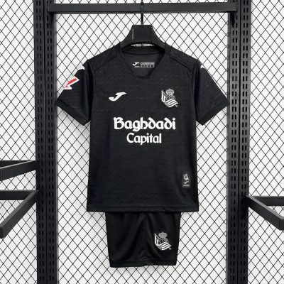 26/27 Real Sociedad Away Kids Soccer Jersey