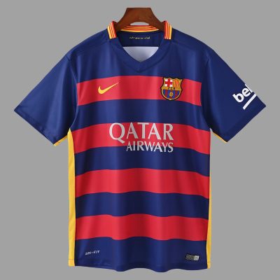 15/16 Barcelona Home Retro Soccer Jersey