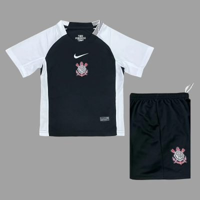 2025 Corinthians Away Kids Soccer Jersey Size 16-28
