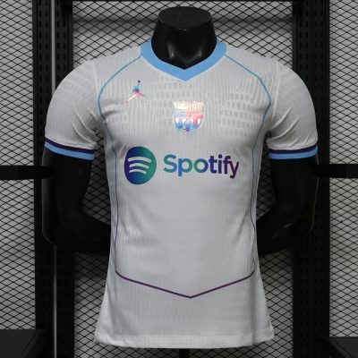 26/27 Barcelona Concept Edition Jordan White Player Version Soccer Jersey
