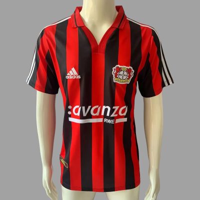 00/01 Leverkusen Home Retro Soccer Jersey