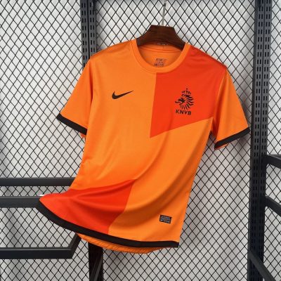 2012 Netherlands Home Retro Soccer Jersey