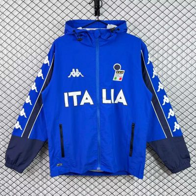 2000 Italy Blue Windbreaker