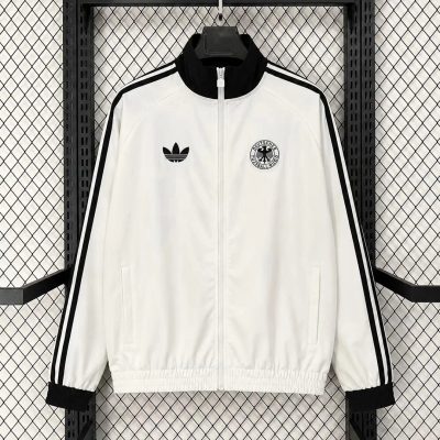 2026 Germany Originals Trefoil White Track Jacket