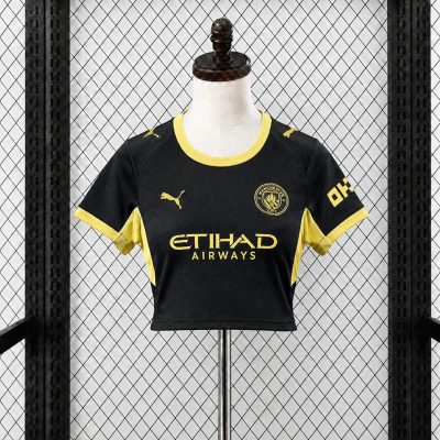 26/27 Manchester City Away Women Crop Jersey