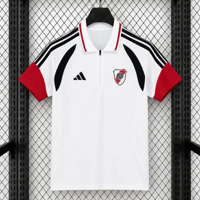 2026 River Plate White Training Polo