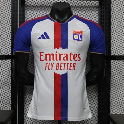 26/27 Lyon Home Player Version Soccer Jersey