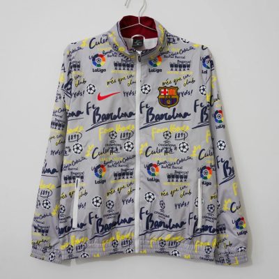 24/25 Barcelona Grey Windbreaker