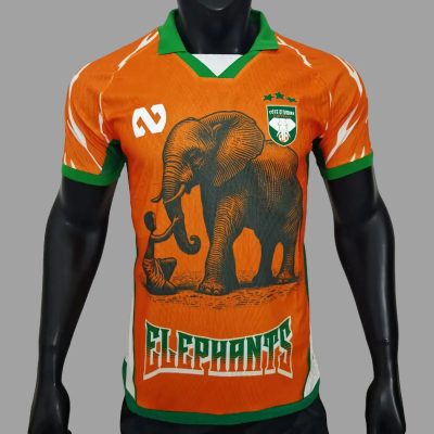 2025 Ivory Coast Special Player Version Orange Soccer Jersey