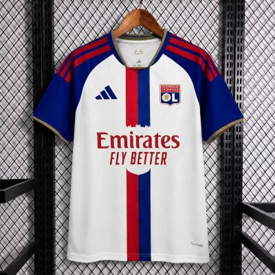 26/27 Lyon Home Soccer Jersey