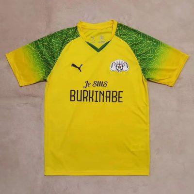 2025 Burkina Faso Yellow Soccer Jersey