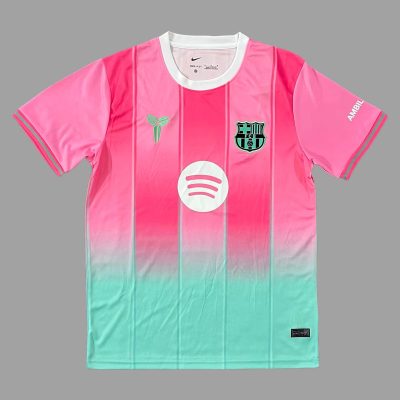 25/26 Barcelona Barbie Mermaid Pink Special Version Soccer Jersey